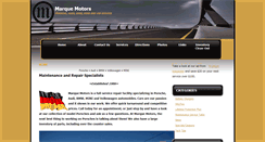 Desktop Screenshot of marquemotors.com